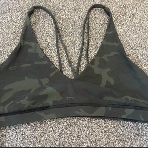 lululemon Camo Sports Bra